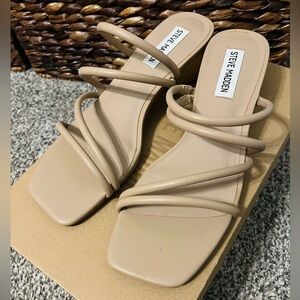 Steve Madden Assured Nude Strappy Sandals